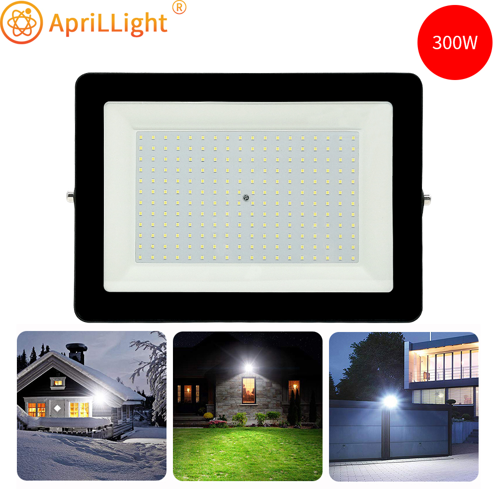 220V LED 工業用照明 50 ワット 100 ワット 200 ワット 300 ワット高輝度工場ワークショップガレージ作業ランプ LED マイニングライト投光器