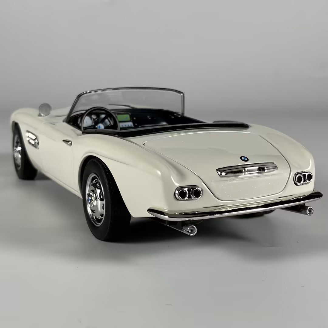 1:24 BMW 507 1950 530LI ヴィンテージ ロードスター 合金メタル ダイキャスト モデルカー ボーイズハイ シミュレーション ミニチュア ホリデー プレゼント 子供