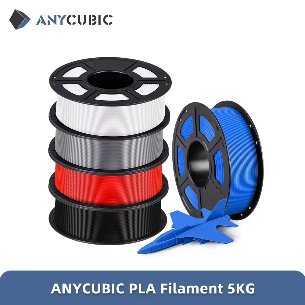 ANYCUBIC PLA 3D フィラメント FDM 3D プリンタ 1.75 ミリメートル環境に優しい 3D 印刷材料失敗コブラ S1C 5KG EU 米国倉庫