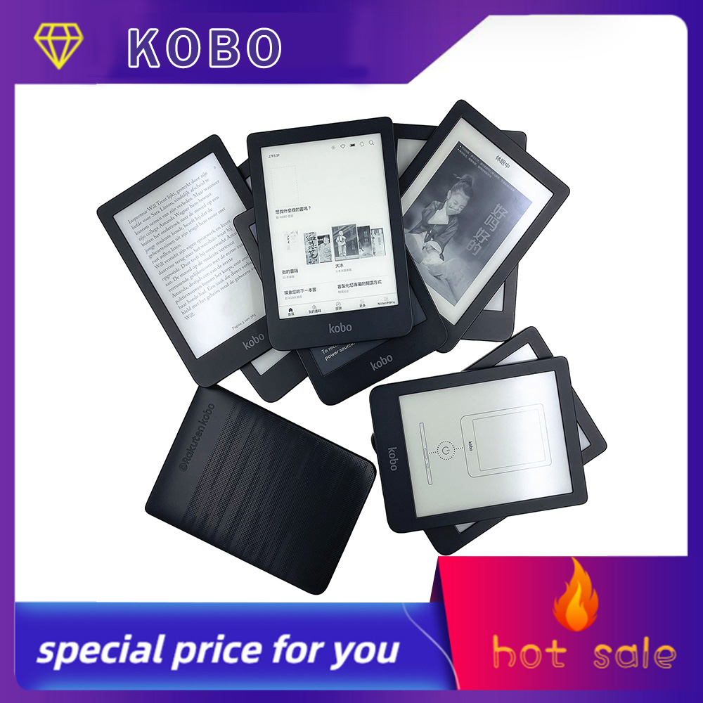 KOBO Clara HD 6 インチ電子リーダー 1072x1448 8G/16G/32G 300PPI 二色ライト N249 eink ComfortLight PRO 電子ブック カルタ WIFI