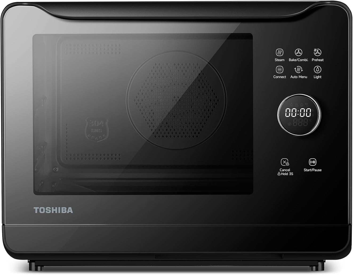 6-IN-1 コンパクト スチーム オーブン、対流スチーム付きコンビ オーブン カウンタートップ