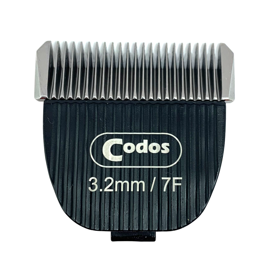 オリジナル Codos CP9600/CP9700/CP9200/CP9500 ペットのヘアトリマーカッターヘッド 7F 3.2 ミリメートルナイフ交換ヘッドカッターナイフスペアパーツ