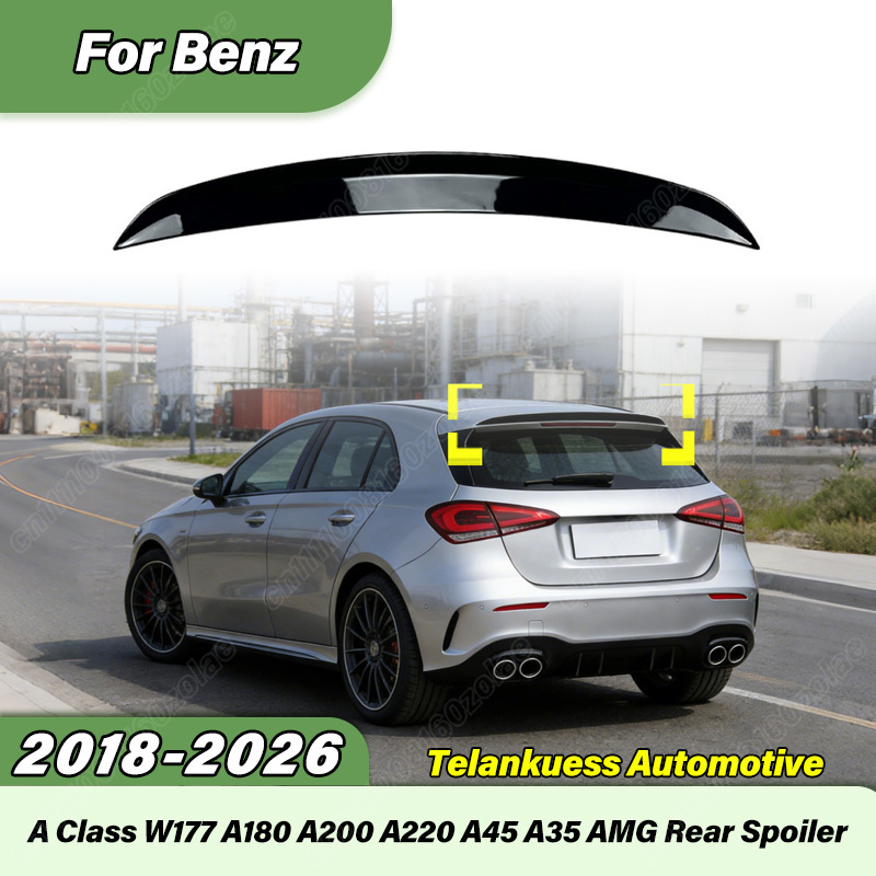 メルセデスベンツ A クラス W177 A180 2018 2019 2020 2021 2022 2023 2024 2025 2026 車 AMG スタイルリアトランクスポイラーボディキット