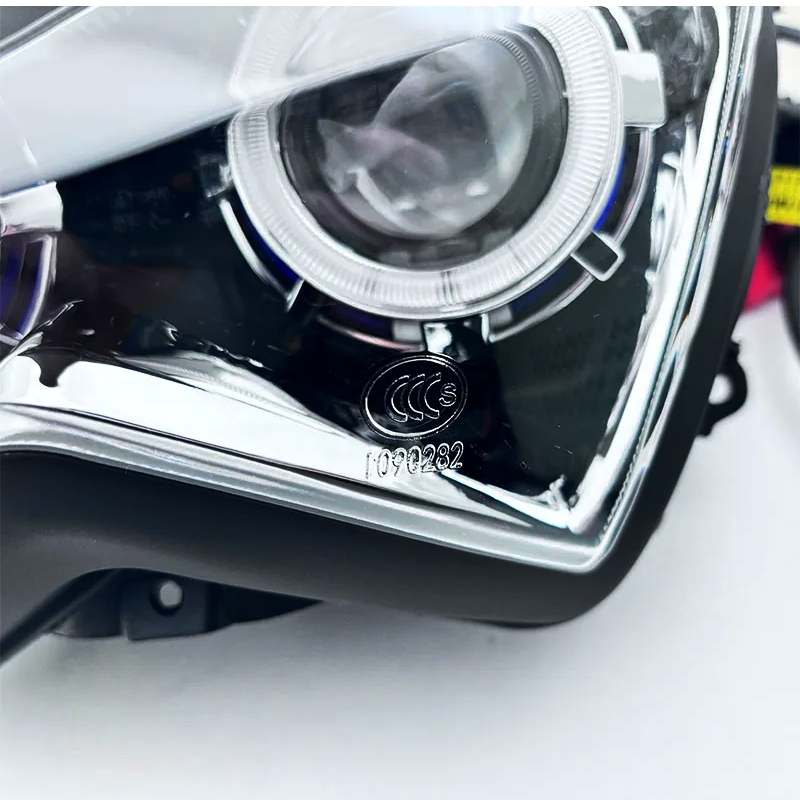 オートバイカワサキ Z300 2015 2016 Z250 Z800 2013-2014 2015 2016 ヘッドライトヘッドランプヘッドライトランプハウジングヘッドライト