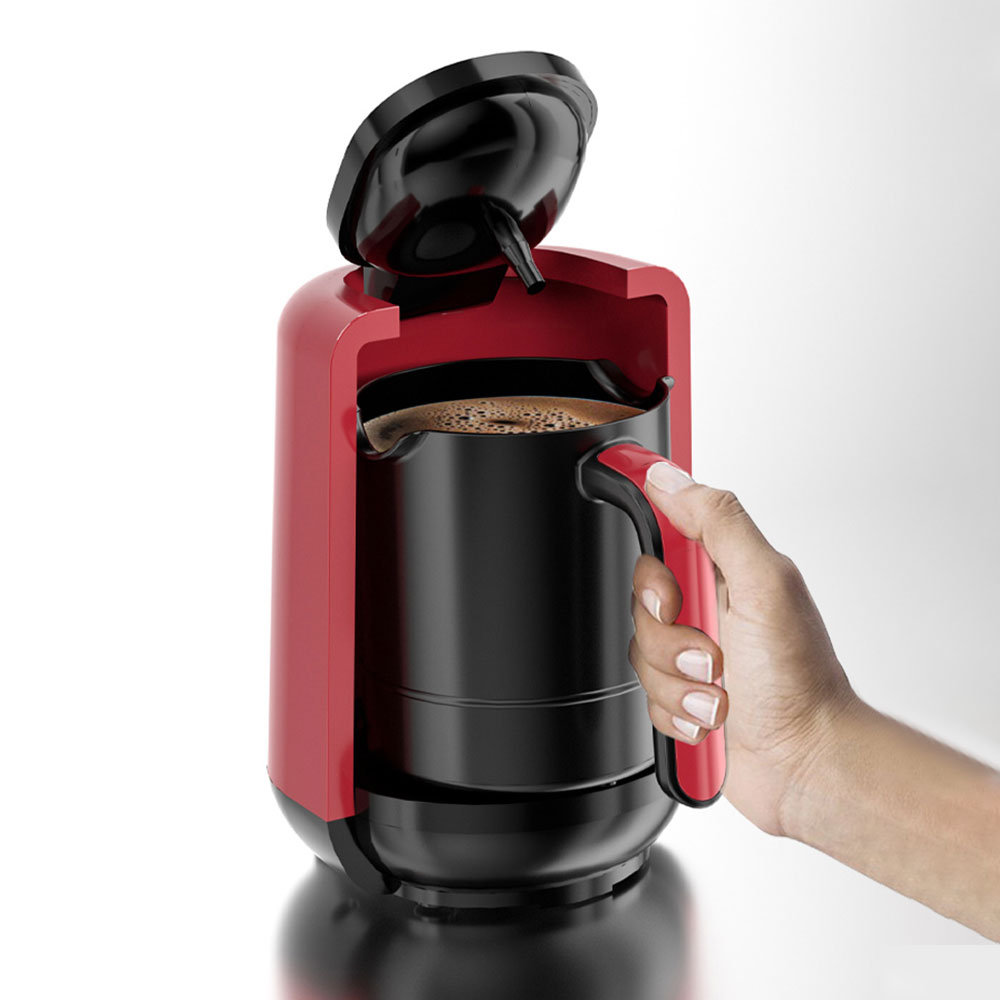 Electric Automatic Turkish Coffee Maker Hot Milk Pot Mocha Coffee Machine Portable Coffee Pot кофеварка по турецки