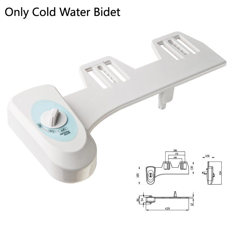 シングルノズル浴室便座ビデスプレー冷水非電気トイレスプレーノズルスプリンクル