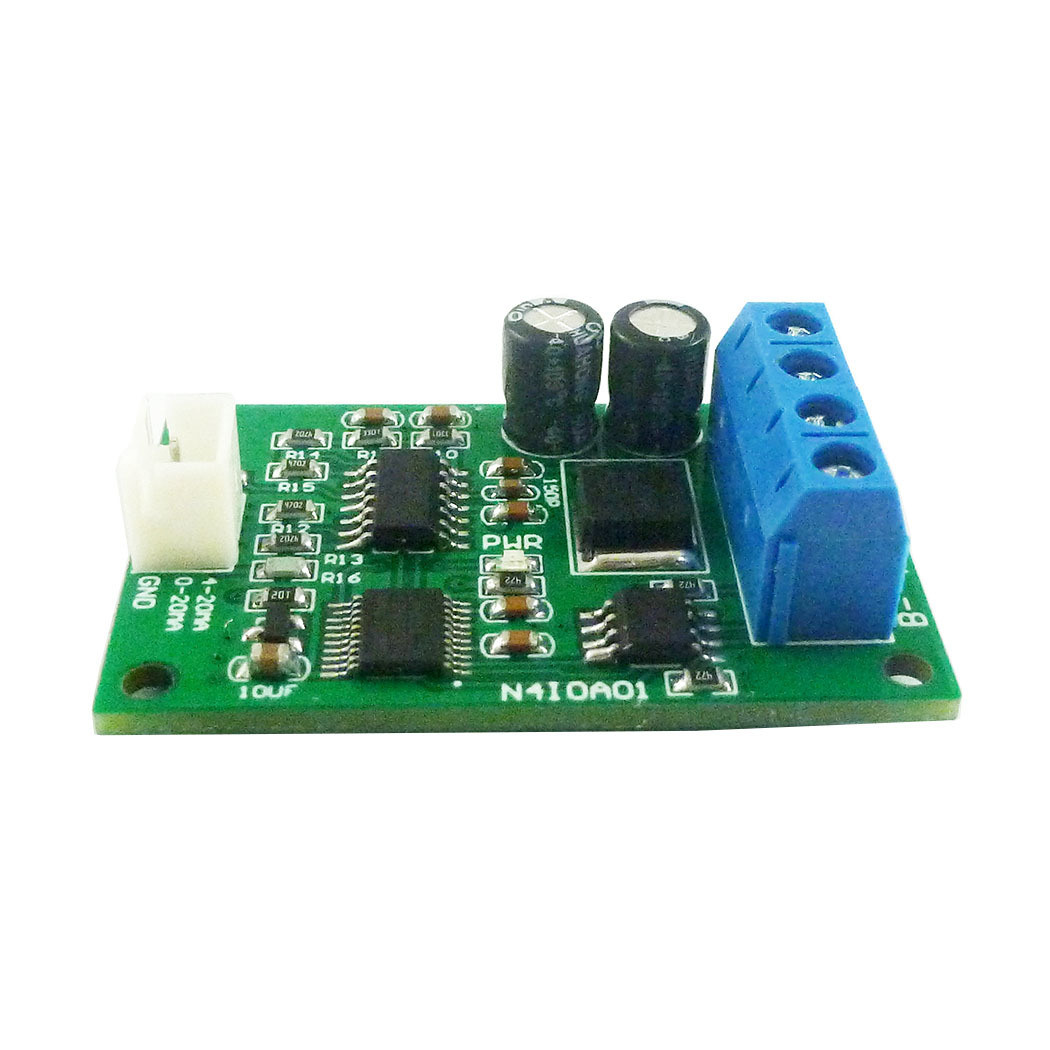 DC 12V RS485 に 4-20MA 0-20MA 電流信号発生器 DAC コンバータモジュール Modbus RTU PLC 測定器スマートホーム