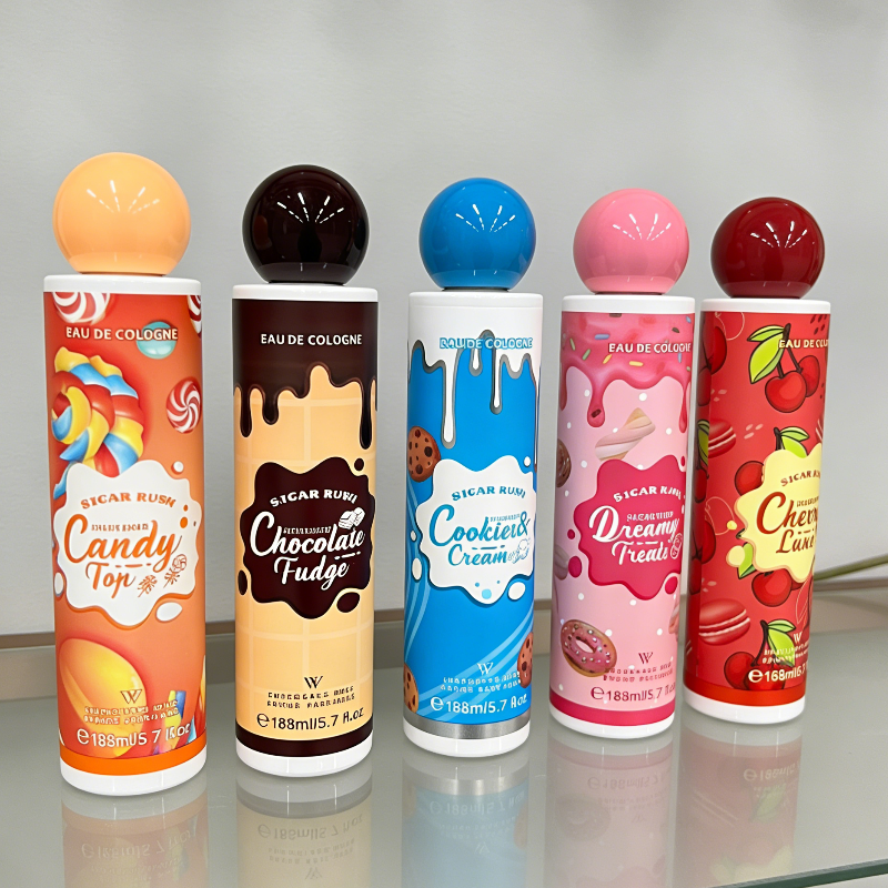 リッチ グルマン パフューム ユニセックス フレッシュ ベリー スウィート クッキー チョコレート クリーム オードトワレ ラスティング 魅惑的な香り ボディ スプレー 168ml