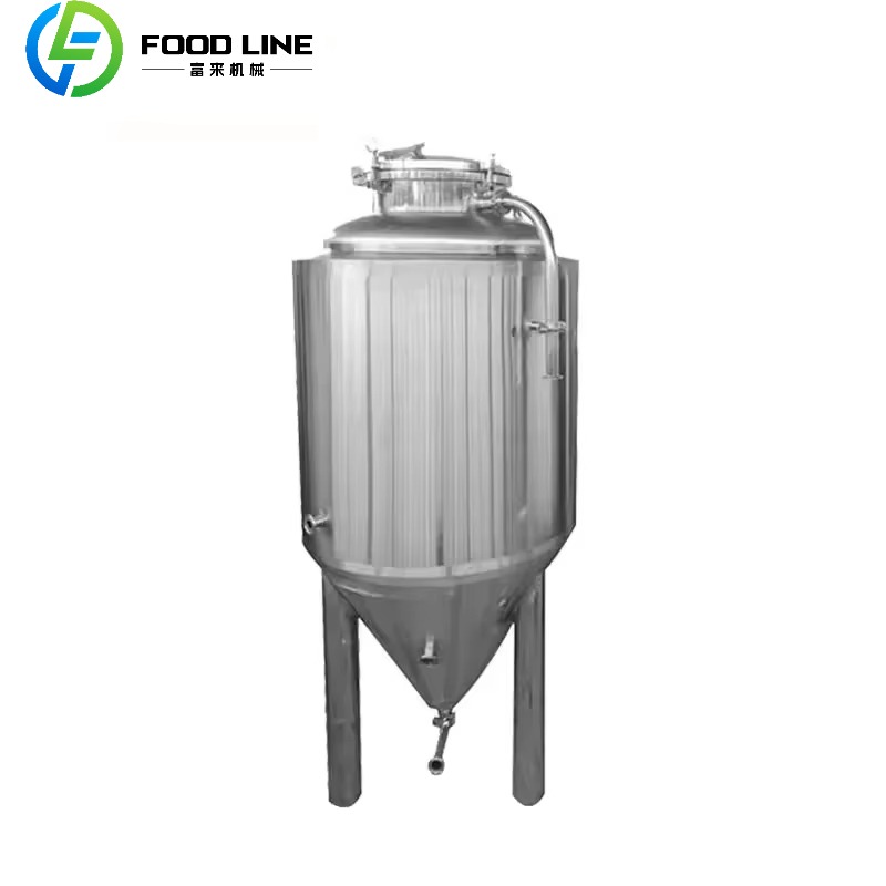 60L ミニ醸造所機器ビール製造用ステンレス鋼発酵槽付き自家醸造システム
