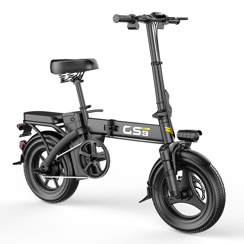 GS3 500W 14 インチタイヤ電動自転車シティスノー電動自転車大人用電動自転車