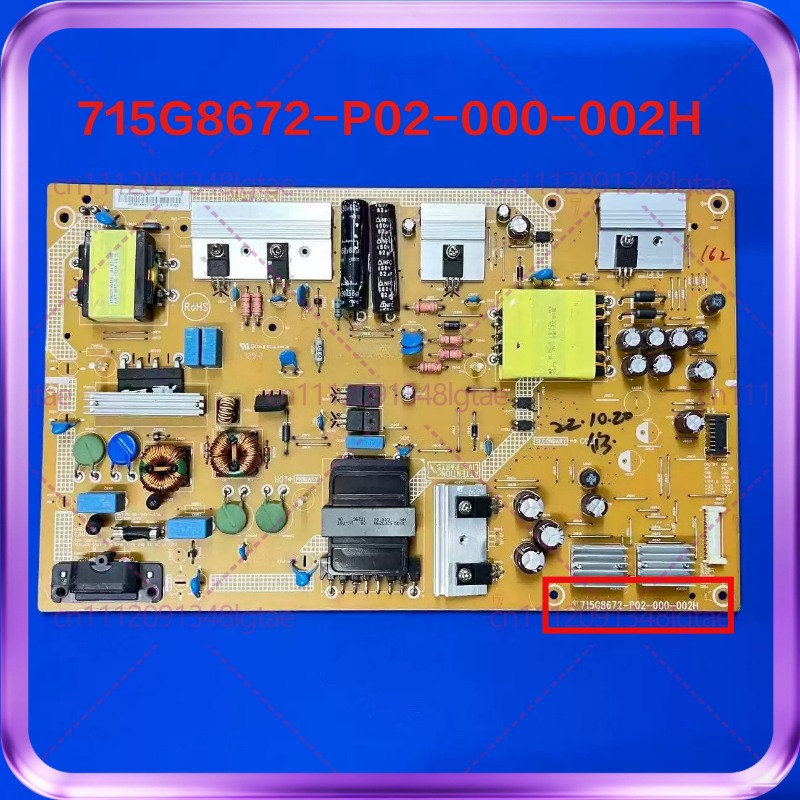 フィリップス 50PUF6102/T3 液晶テレビ電源ボード 715G8672-P02-000-002H に使用