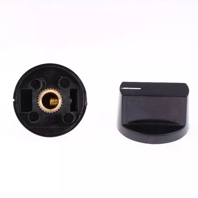 10 個 KN-6-6.0 ポテンショメータノブダックビルタイプギターアンプエフェクトペダルボリュームトーンコントロール交換部品