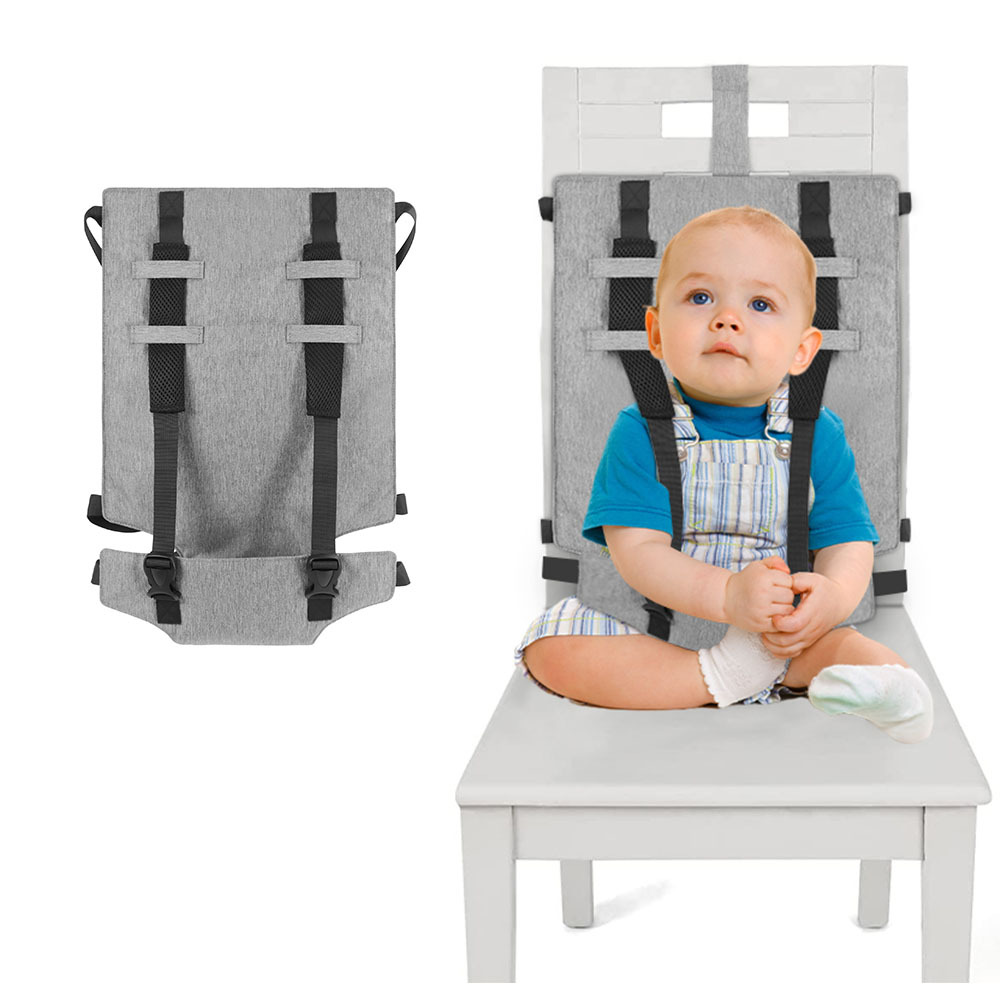 トラベルハーネスシート 赤ちゃん用トラベルハイチェア 旅行用ポータブルハイチェア ベビー必需品 トラベルギア トラベルハイチェア