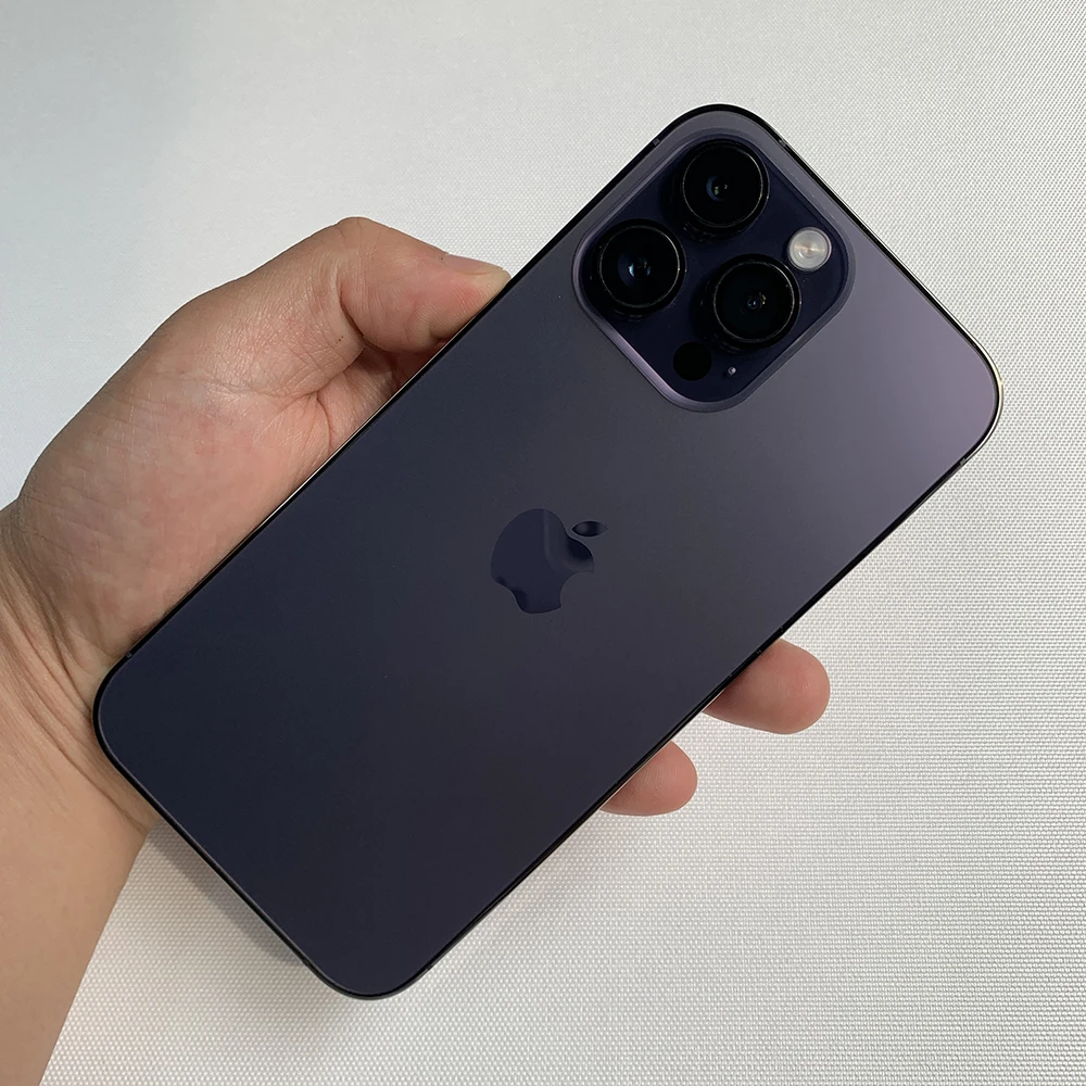 99%新しいiPhone 14 Pro MaxデュアルeSIM 128/256GB ROM 6GB RAM 6.7インチ純正Retina OLED Face ID NFC A16 14 pro max携帯電話