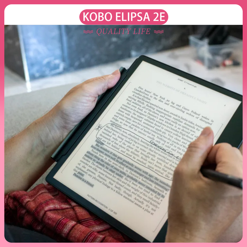 Used Kobo Elipsa 2E 10.3" E-Reader with Kobo Stylus 2 Carta E Ink ComfortLight PRO 32GB Wi-Fi электронная книга