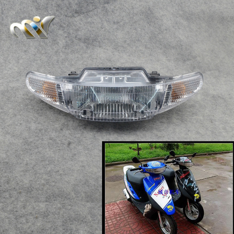 MOFO CAIZHUANGSHI ホンダ DIO 50cc AF27 AF28 AF 27 AF 28 オートバイスクーターヘッドランプアセンブリオートバイのヘッドライト
