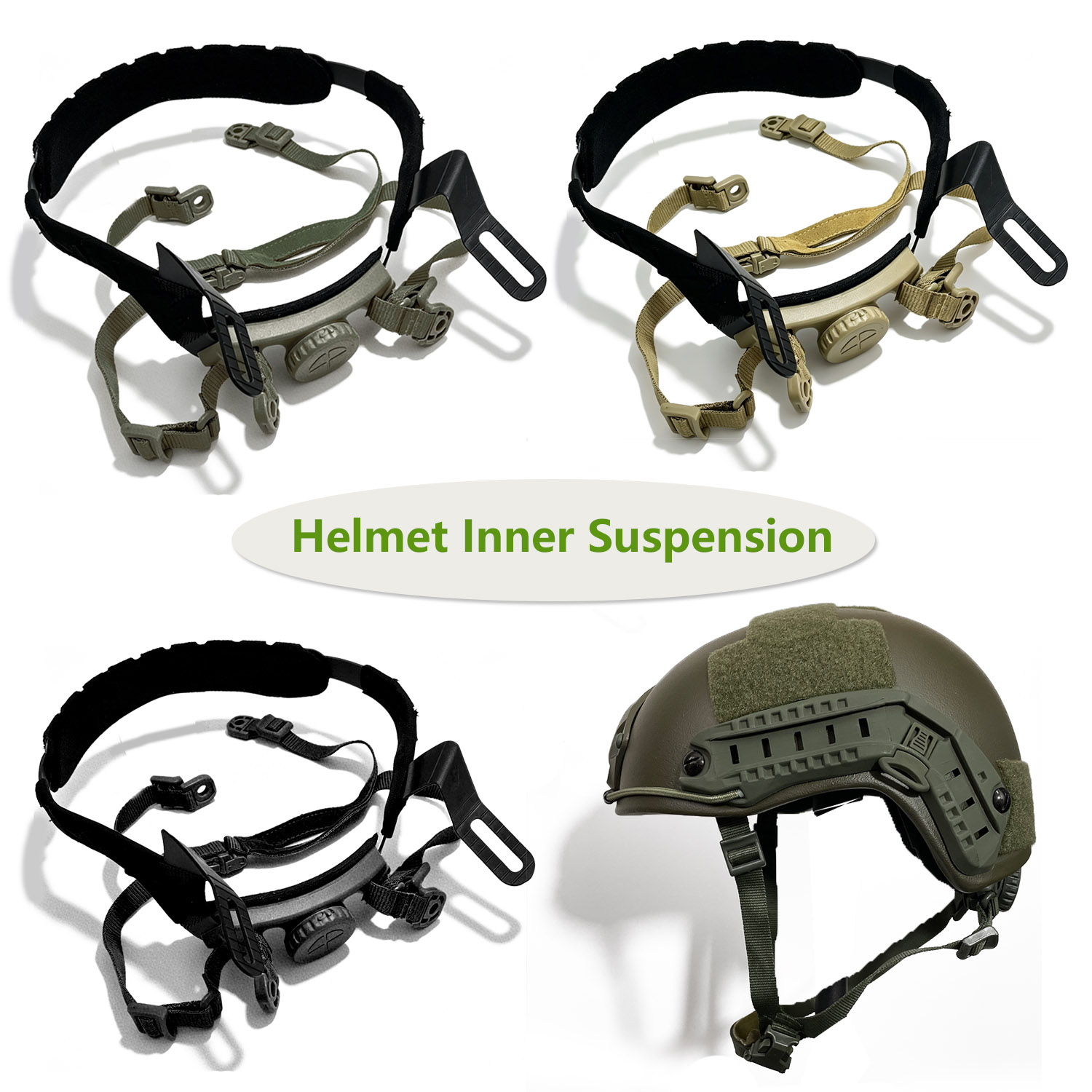 戦術ヘルメットインナーサスペンションシステムポータブル CS ヘルメット調整可能なヘッドロックストラップアクセサリー FAST SF ハイカットヘルメット用