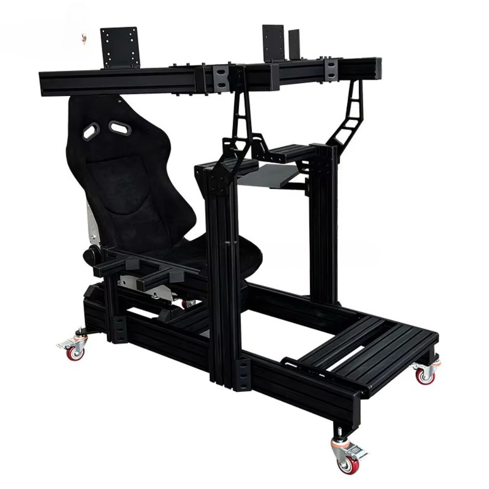 アルミ 40120 カーゲームシミュレーション レーシングリグ コックピットシミュレーション レーシングダイレクトドライビングシミュレーション レースステーション SC-A エミュレータ