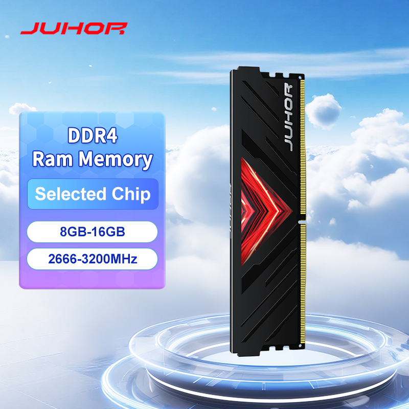 JUHOR RAM DDR4 8GB 16GB 2666MHz 3200MHz DIYデスクトップゲーミングメモリ