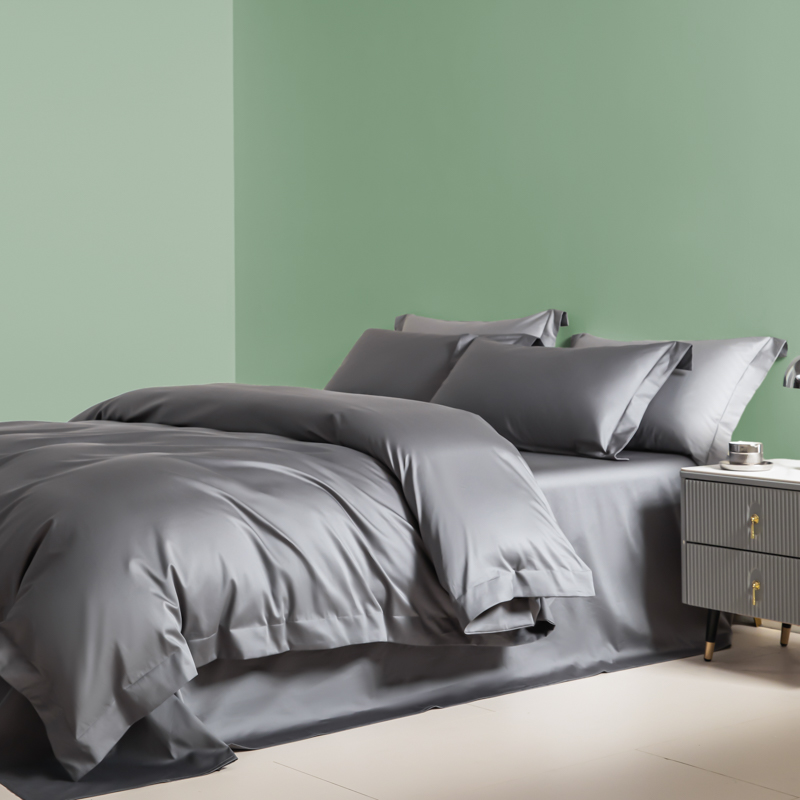 2025 プレミアム ピマ コットン 掛け布団カバー 210x230cm ダブルサイズ 1200TC ソフト