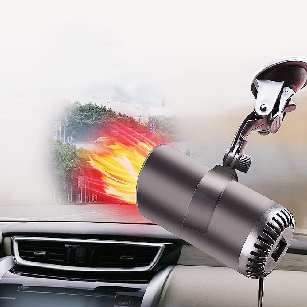 自動車フロントガラスデフォッガー 12V 電気ヒータークーラーファン車のデフロスターデミスターすべての車両トラック SUV 冬アクセサリー