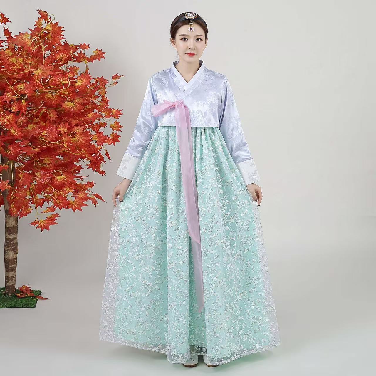 エレガントな韓服女性の伝統的な韓国ドレス旅行結婚式の写真撮影スーツステージパフォーマンス衣装アジアの韓服