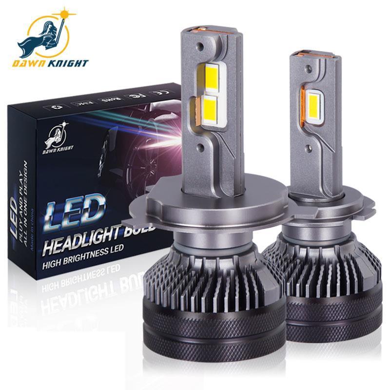 DAWNKNIGHT K5C 4300K 110W H7 H4 Led ランプダブル銅管 3000K LED 車 H1 H11 HB3 9005 HB4 9006 Led ヘッドライト電球