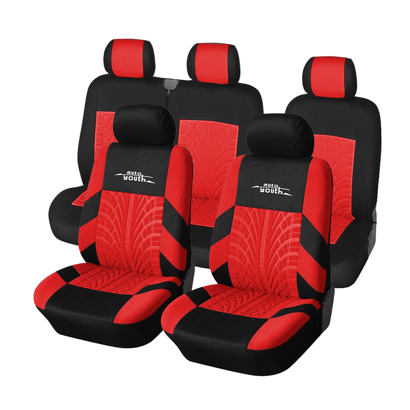 ユニバーサルシートカバーカバー車内の 2 列のシートに適したフォードスマート 451 ため funda coche レオン mk2