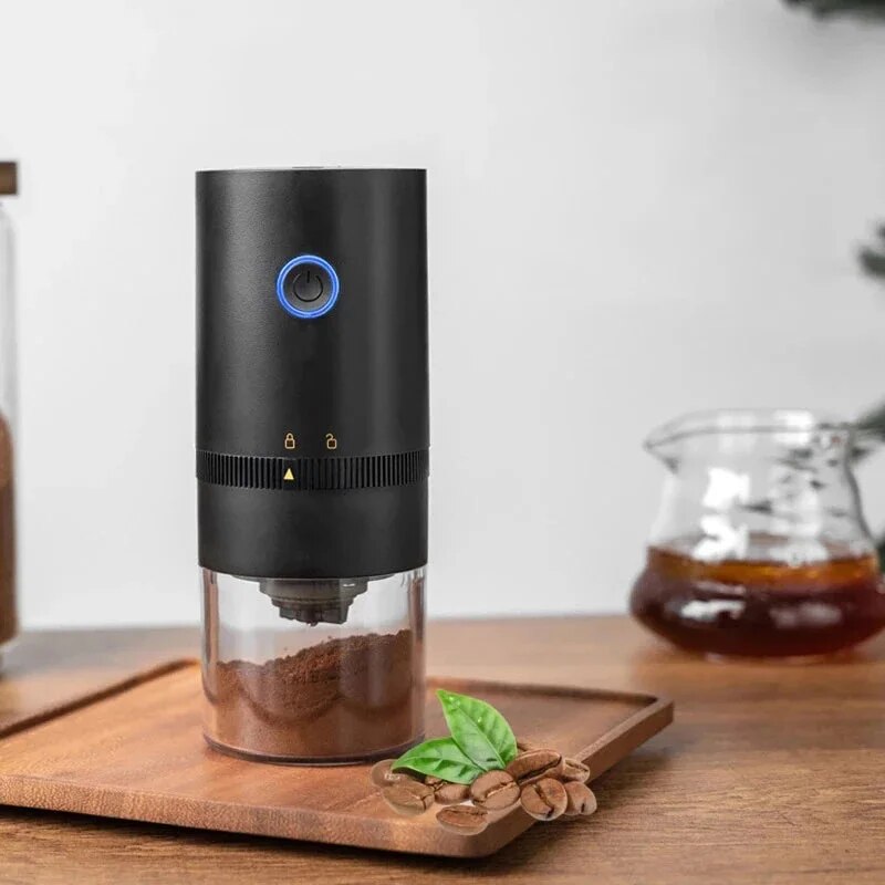コーヒーグラインダータイプ C USB 充電プロフェッショナルセラミック粉砕コアコーヒー豆ミルグラインダー新アップグレードポータブル電気