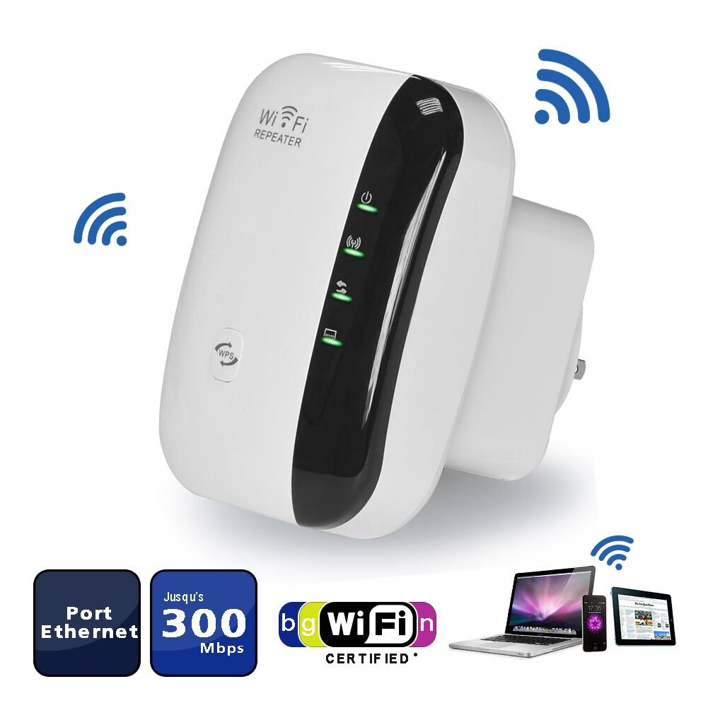 WiFi エクステンダー、家庭用 WiFi エクステンダー シグナル ブースター、最大 5000 平方フィートおよび 50 台のデバイス、WiFi レンジ エクステンダー、ワイヤレス リピーター