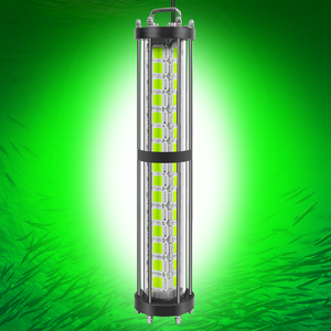 高出力 3000W・4000W・5000W COB LED釣りライト　魚寄せライト　イカ用緑・青色光釣り用誘引ライト