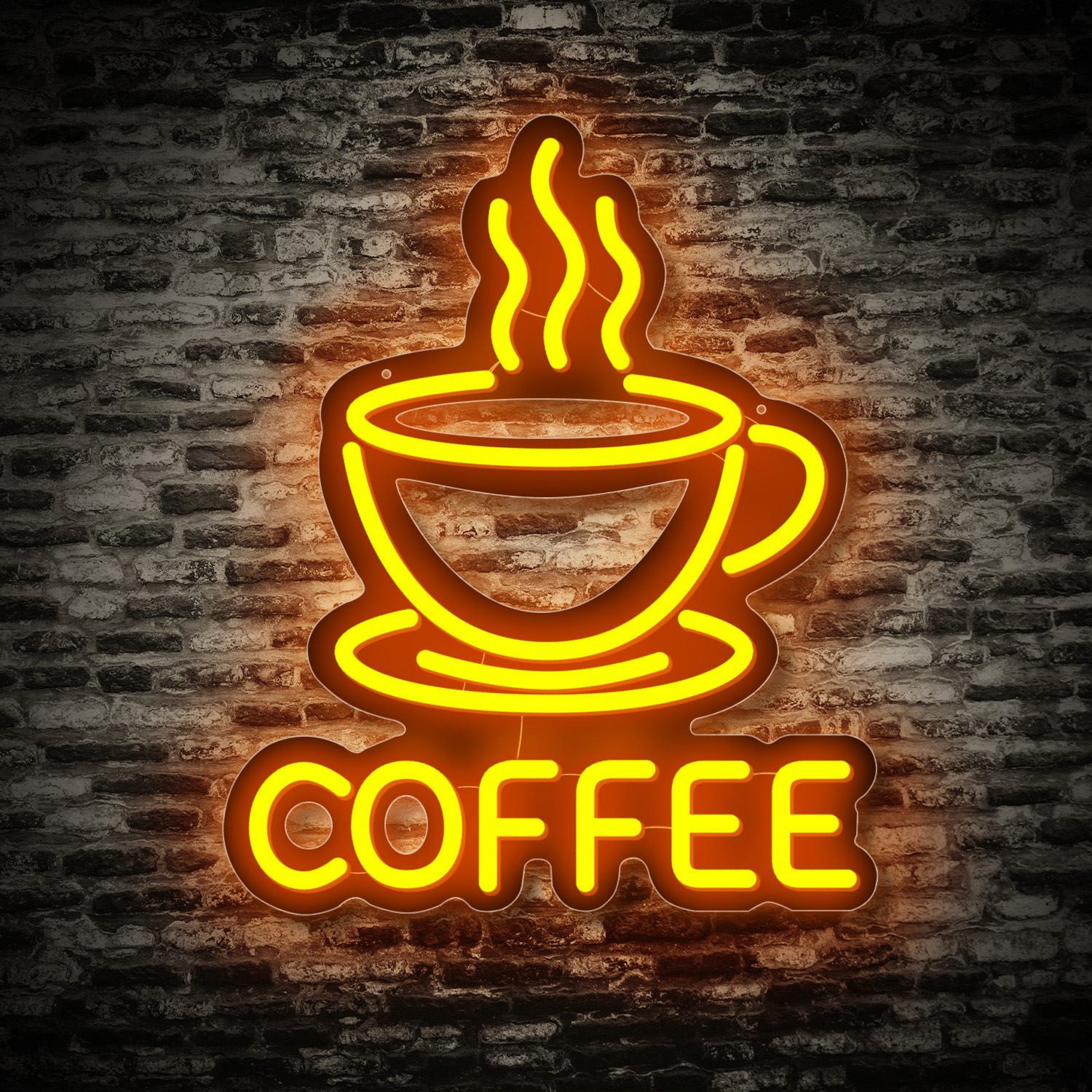 1 個の明るいコーヒー LED ネオンサイン装飾、コーヒーバー、コーヒーショップ、家の装飾の壁コーヒーネオンサインに使用されます。
