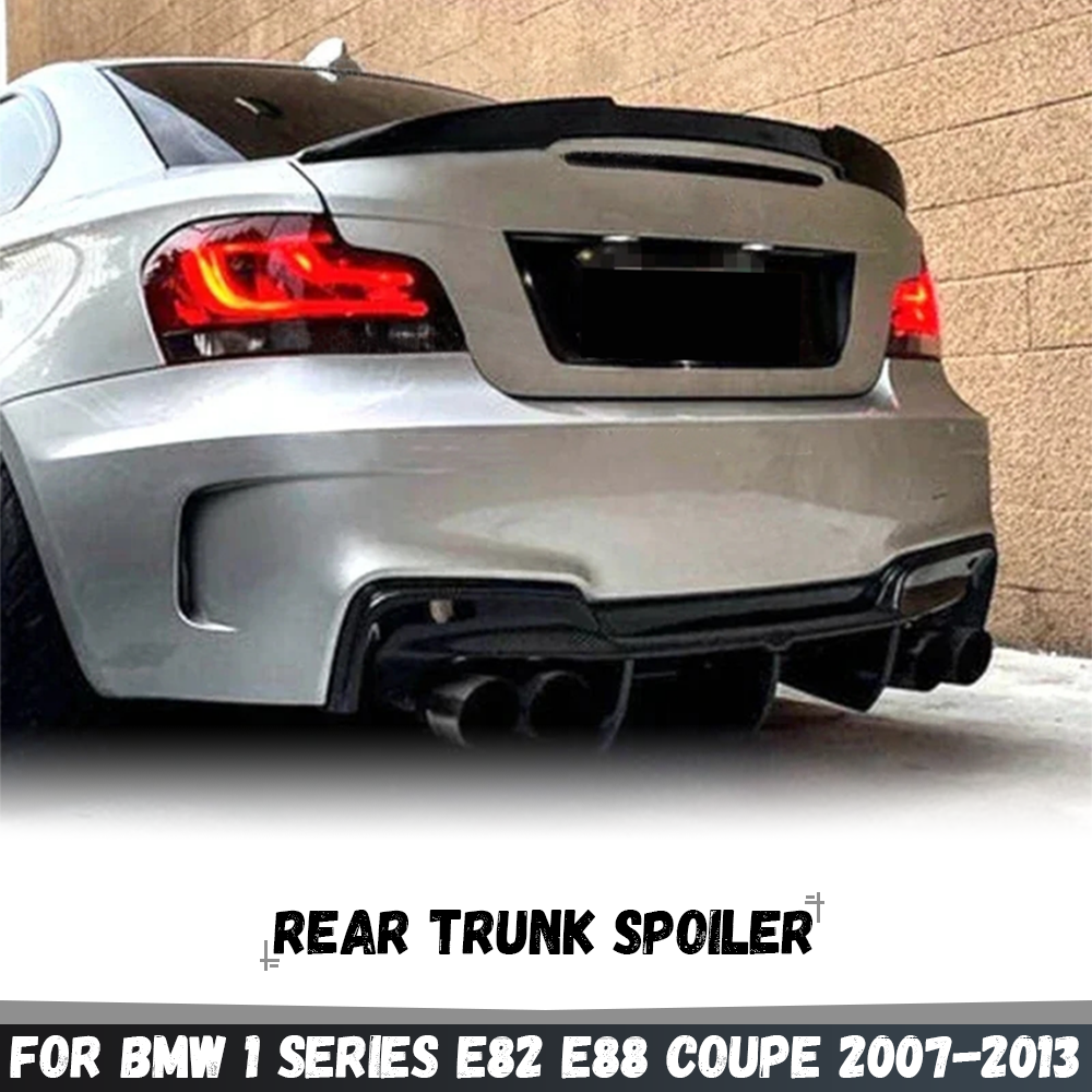 Bmw 1 シリーズ E82 E88 クーペ 118i 128i 135i 2007-2013 リアスポイラー車のリアトランクテールウイングボディキット