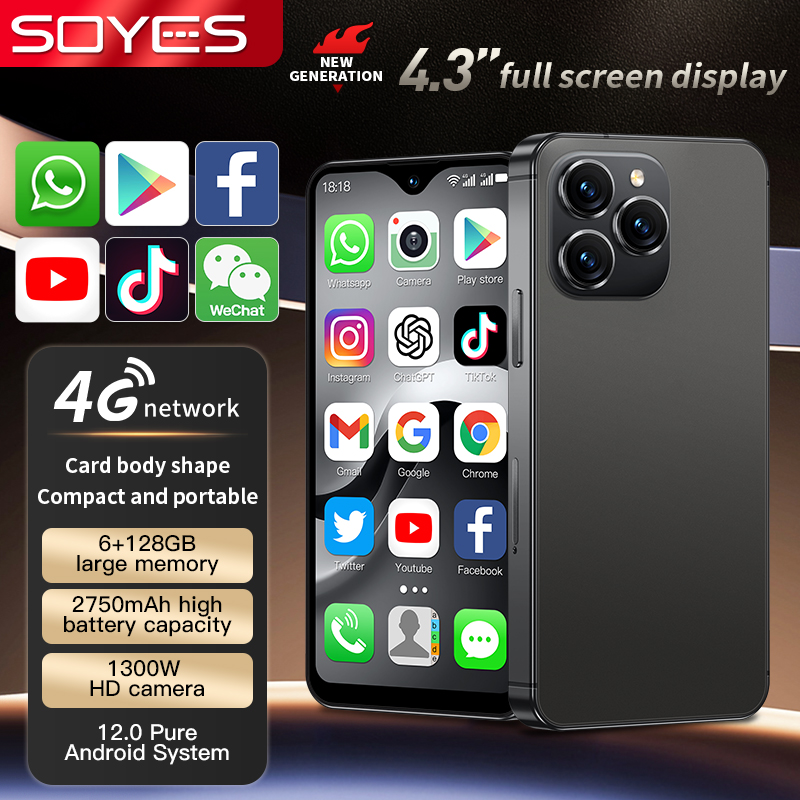 ONEMYTH F9 最大 LTE 4 グラムミニスマートフォン 4.3 ''スクリーンメタルボディオクタコア HD カメラ WIFI Android 携帯電話 2750mAh バッテリー