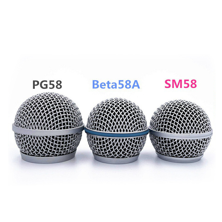 マイクメッシュカバー Shure SM58 PG58 BETA58A BETA87A アクセサリー用