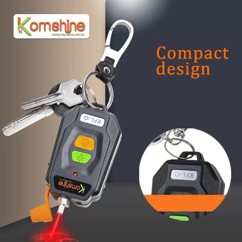 Komshine KFL-30 ミニ視覚障害ロケータ光ファイバーケーブルテスター光ファイバ断線チェッカー 25 キロ VFL 赤色光