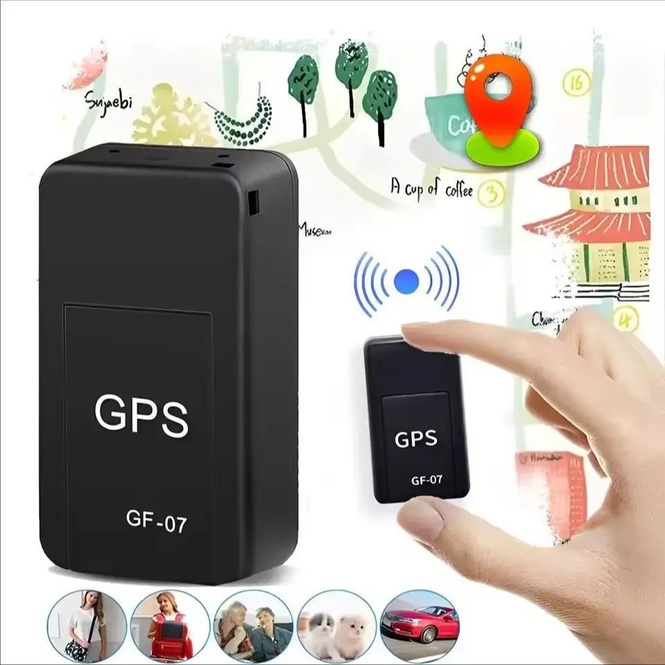 車両 Gps ロケーター Gf07 車 Gps トラッカー強力な磁気リアルタイム Gps 追跡デバイス紛失防止アラーム Gps 位置アプリ