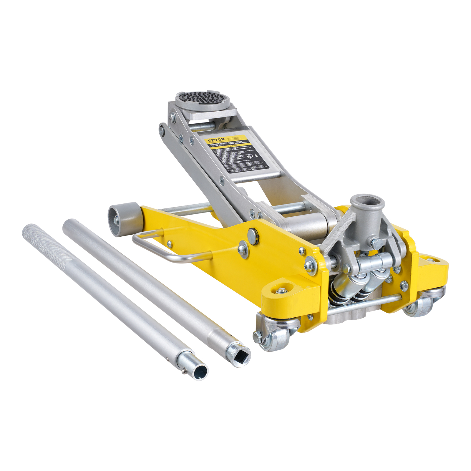 SucceBuy 3T/2T フロアジャッキ アルミ油圧レーシングジャック 油圧カージャッキ デュアルピストンクイックリフトポンプ付き 自動車修理用