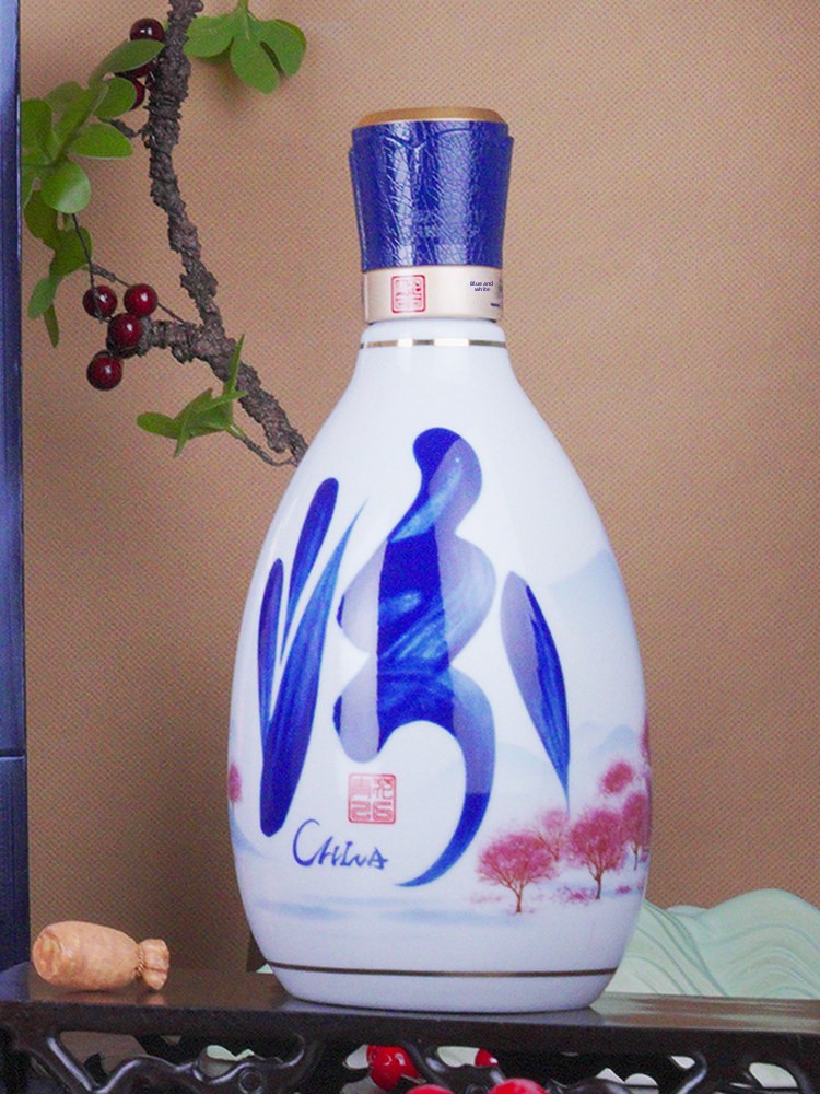 【新品】山西興華村 豊酒 53% ソルガムエンドウ＆大麦 500ml*6本 箱入り酒