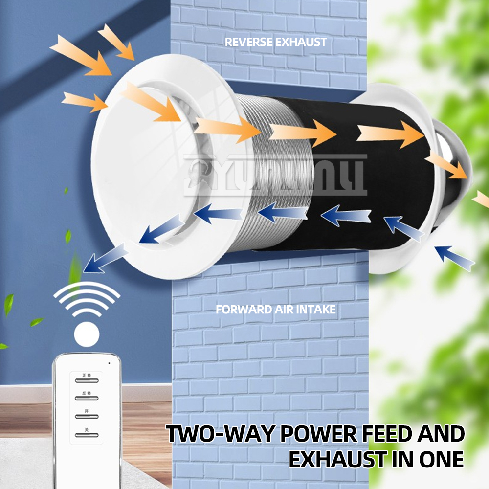 家庭用換気扇サイレント排気ファン外気換気扇屋外空気システムヒューム抽出器