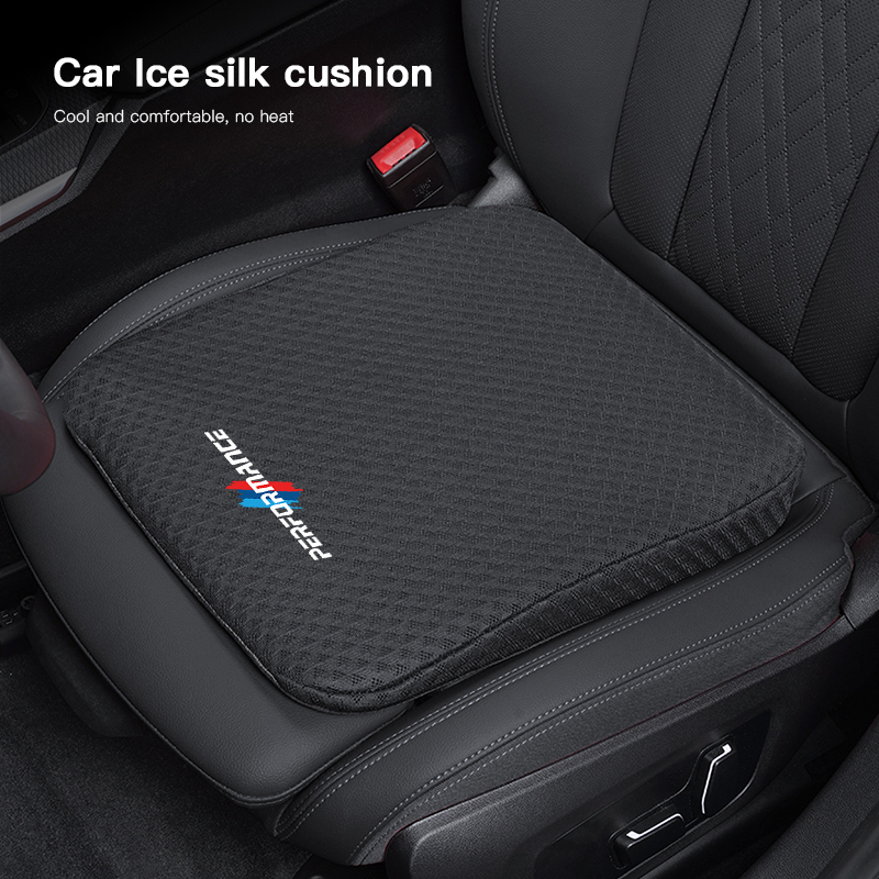 カーシートクッション通気性アイスシルク肥厚ソフトパッド BMW パフォーマンス X1 X2 X3 X5 X6 E46 E39 E90 E60 E91 E92 E70 E87 E53