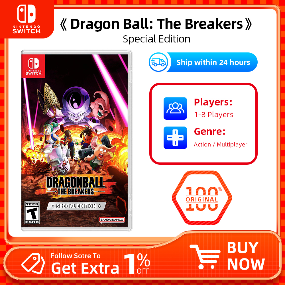 Nintendo Switch - ドラゴンボール ザ ブレイカーズ - スペシャル エディション - ゲーム物理カートリッジ
