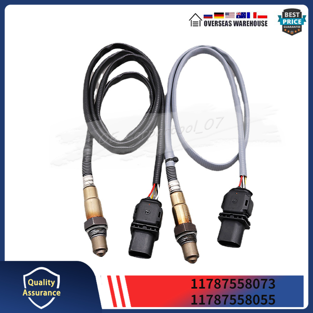 2 個 5 線式酸素 O2 センサー 11787558073 11787558055 BMW 125i 325xi 328xi 330xi 525li 上流シリンダー 1-3、4-6