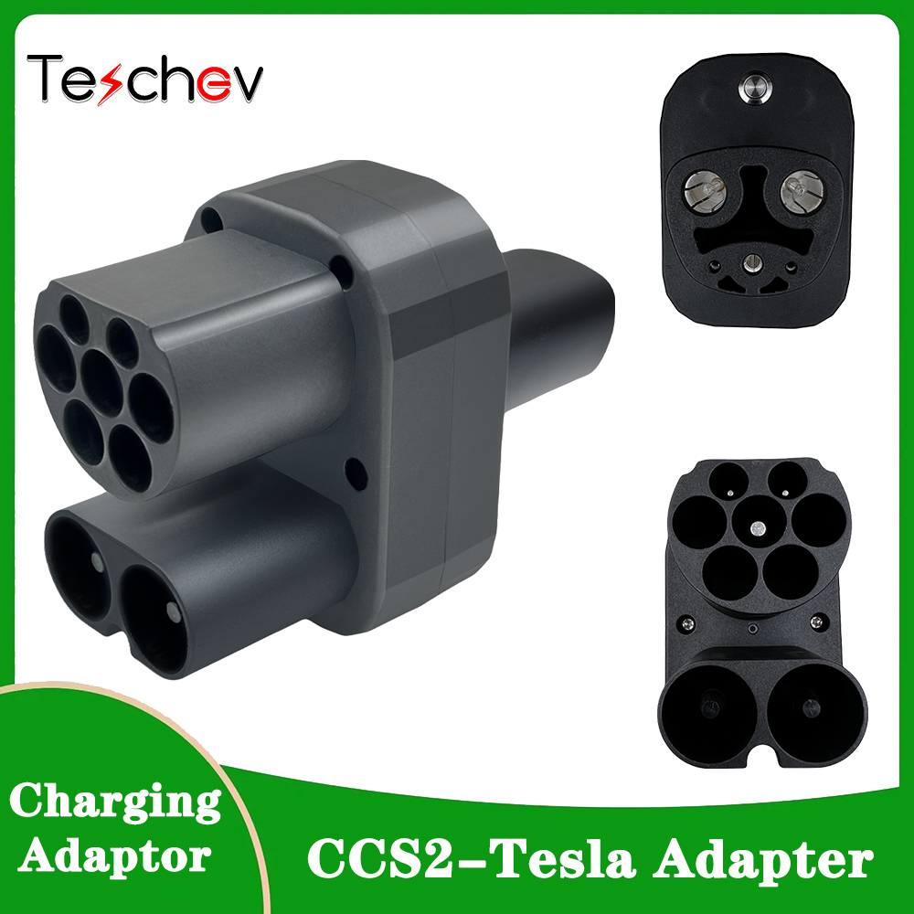 Teschev CCS2 テスラ EV 充電器アダプタ 250A 1000V 電気自動車 DC 充電ステーション CCS2 テスラコンバータ dc コンボ 2