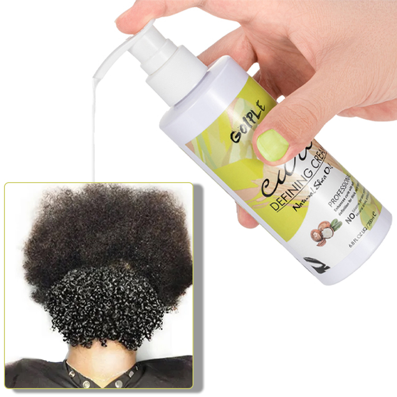 GOIPLE 200 ミリリットルカーリングブーストムース整形コンディショナー縮れカーリーヘアスタイリング製品保湿カール定義クリーム