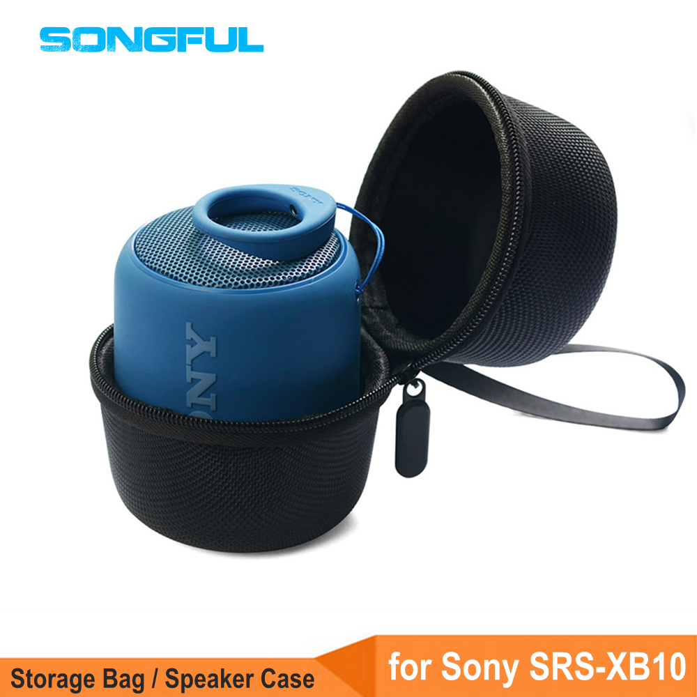 新しいポータブルスピーカーケースカバー Sony SRS XB10 Bluetooth スピーカーボックス収納キャリングバッグ Sony SRS XB-10/SRS-XB10 ケース