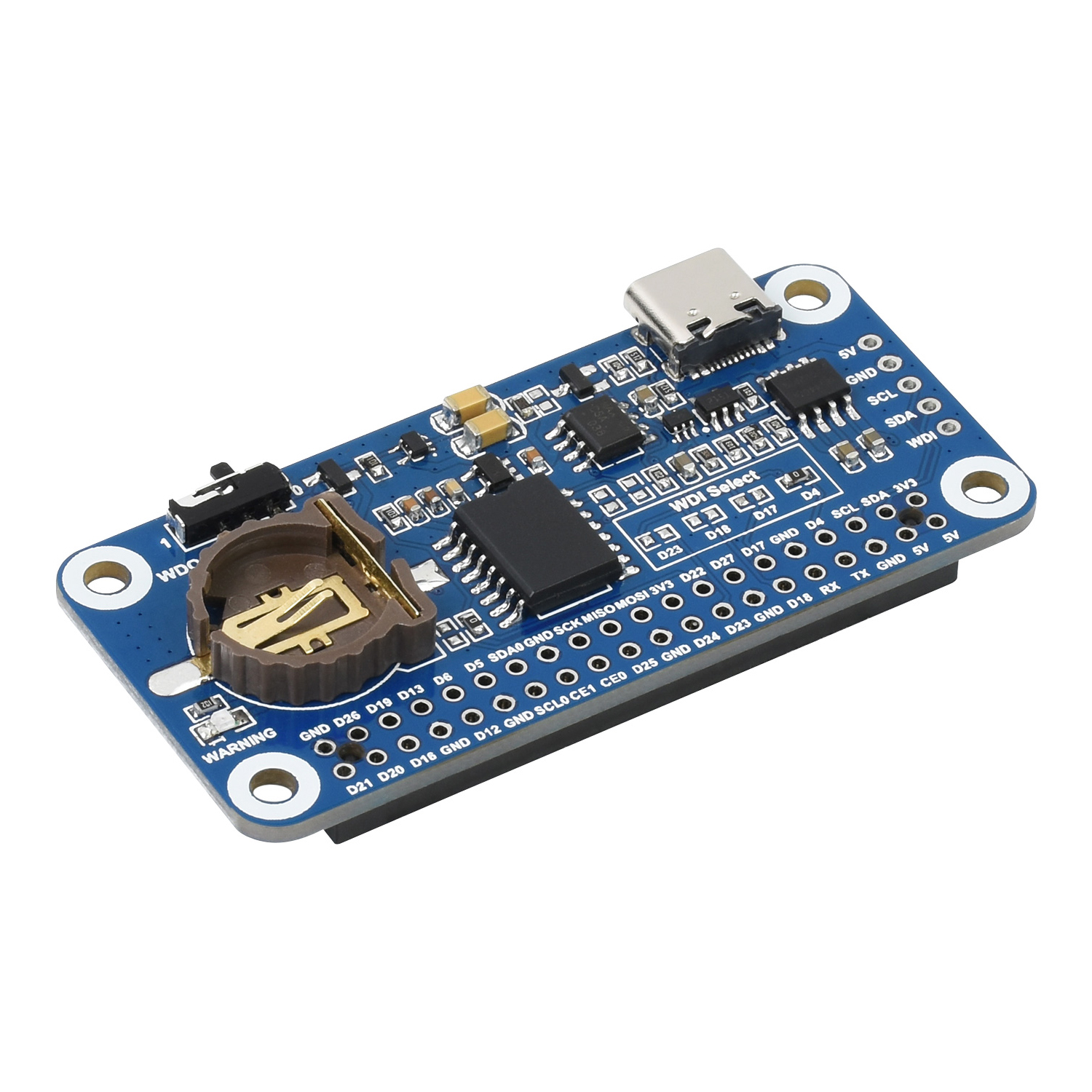 高精度 RTC ウォッチドッグタイマープロジェクト HAT RasPi RPI ラズベリーパイゼロ 2 W 3 4 モデル B 5 ボードプログラミングアクセサリー