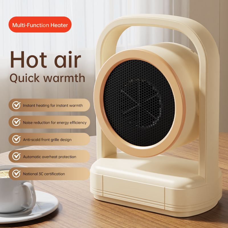 デスクトップヒーター電気ヒーター熱風送風機ポータブルヒーターミニ省エネオフィスルーム寮家電ウォーマー