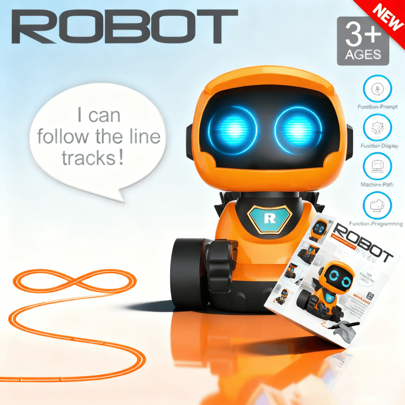 子供へのギフト スマート描画ロボット 教育コーディングロボット玩具 男の子 女の子 STEM学習 AIロボット インテリジェント玩具
