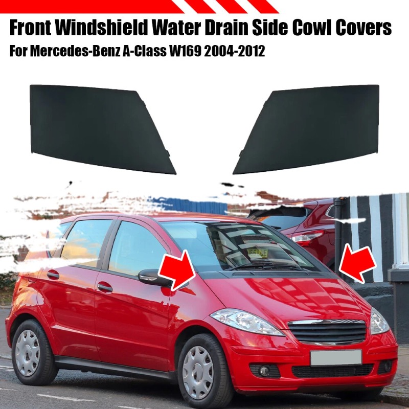 For 2004-2012 W169  Mercedes Benz A Class A150 A160 A170 A180 A200 Front Hood Vent Cover Grille 1698300075 1698300175